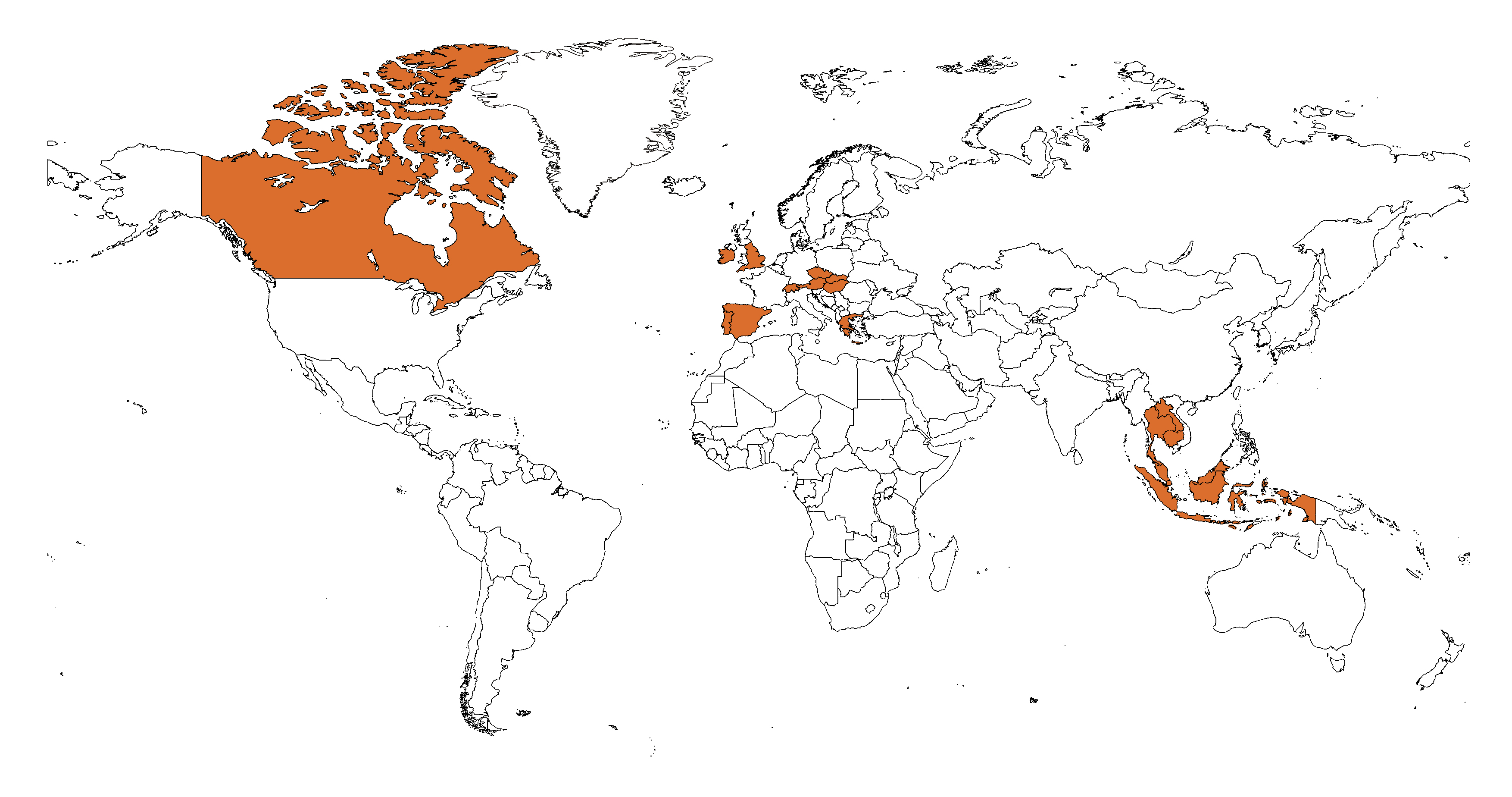 map of the world